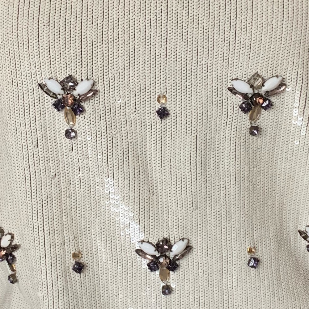 Bejeweled short sleeve sweatshirt - Picture 2 of 7